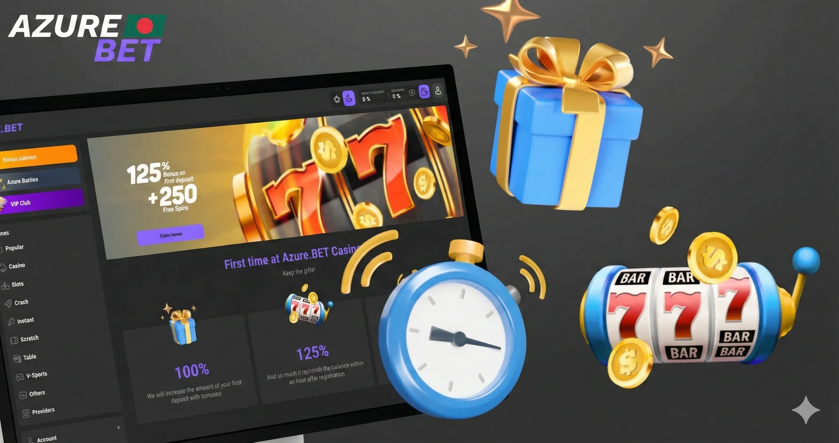 Azure Bet promo code